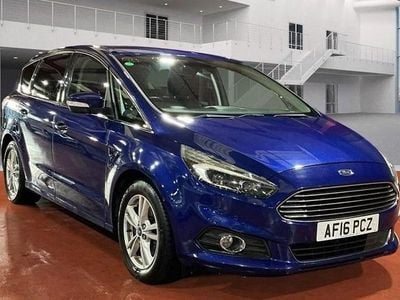 Blue Used 2016 Ford S-MAX Titanium MPV | £8,895 (Good price)