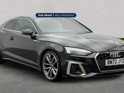 Used Audi A5 S-Line 150 HP (110 kW) 2023 Black Coupe