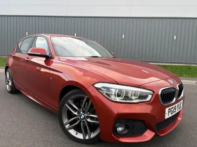 Used BMW 116 M Sport 114 HP (83 kW) 2019 Orange Hatchback