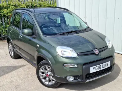 Used Fiat Panda 4x4 85 HP (62 kW) 2018 Green Hatchback