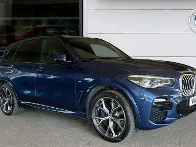 Used BMW X5 M Sport 261 HP (191 kW) 2019 Blue SUV