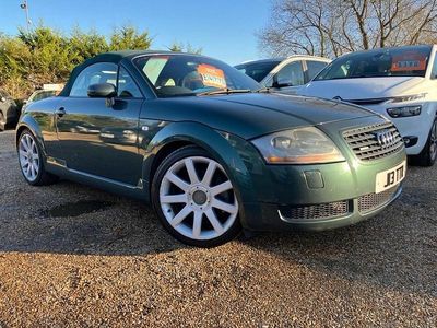 Green Used 2002 Audi TT Cabriolet | £4,990 (Expensive)