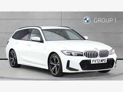 White Used 2022 BMW 320e M Sport Estate | £26,750 (Good price)