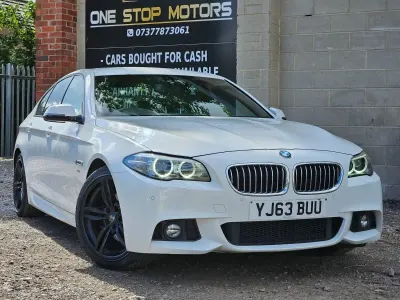 Used BMW 520 M Sport 2013 White Sedan