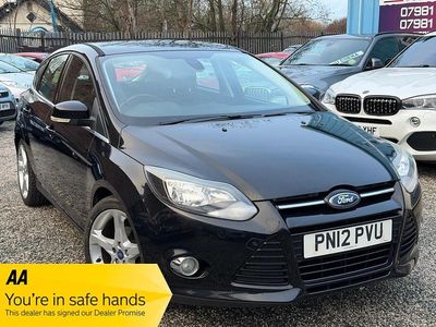 Black Used 2012 Ford Focus Titanium Hatchback | £3,275 (Fair price)