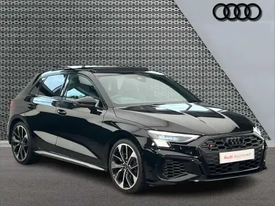 Used Audi S3 Sportback Advanced 310 HP (228 kW) 2022 Black Hatchback