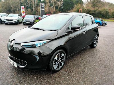 Used Renault Zoe Dynamique 67 kW (92 HP) 2018 Black Hatchback
