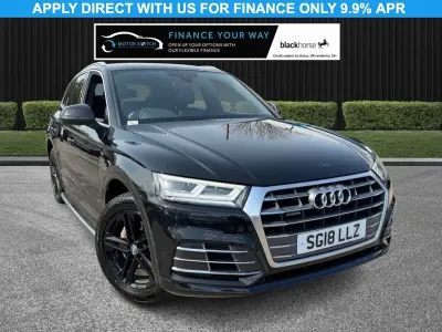 Used Audi Q5 S-Line 190 HP (139 kW) 2018 Black SUV