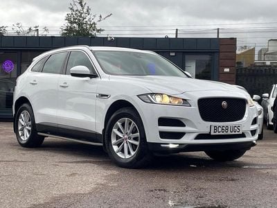 White Used 2018 Jaguar F-Pace Prestige SUV | £12,950 (Fair price)