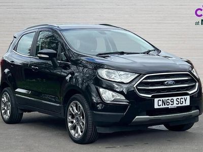 Used Ford Ecosport Titanium 125 HP (91 kW) 2019 Black SUV