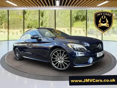 Used Mercedes C200 AMG Line Premium 2017 Blue Coupe