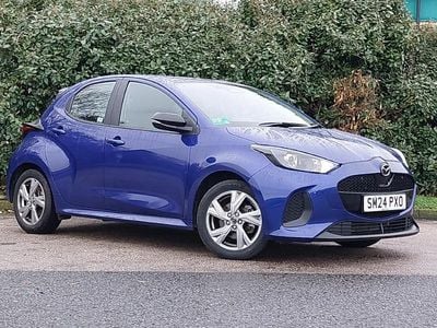 Blue Used 2024 Mazda 2 Exclusive-Line Hatchback | £16,498 (Fair price)