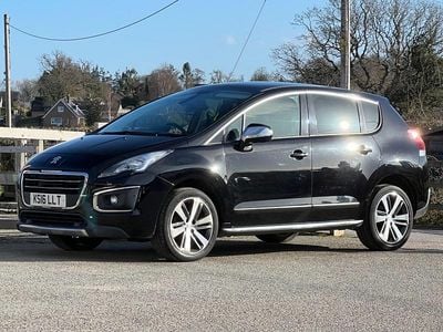 Used Peugeot 3008 Allure 2016 Black Hatchback