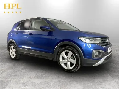 Used VW T-Cross SEL 115 HP (84 kW) 2020 Blue SUV