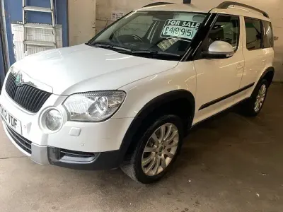 Used Skoda Yeti Elegance 170 HP (125 kW) 2012 White SUV