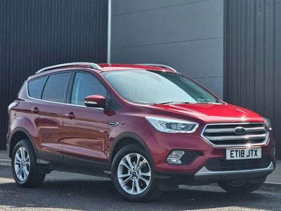 Used Ford Kuga Titanium 150 HP (110 kW) 2018 Red SUV