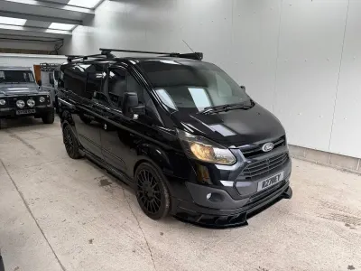 Used Ford Transit Custom Trend 125 HP (91 kW) 2014 Black Van