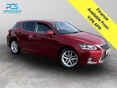 Used Lexus CT200h Luxury Line 2017 Red Hatchback