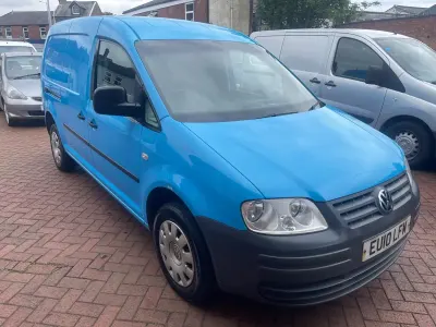 Used VW Caddy 104 HP (76 kW) 2010 Blue MPV