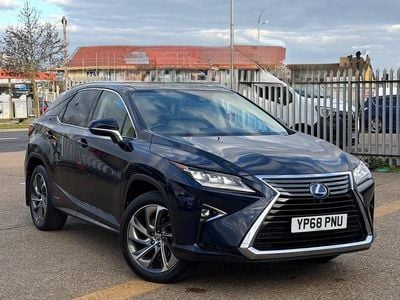Used Lexus RX450hL 2018 Blue Estate
