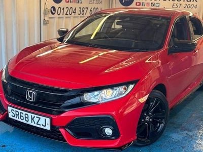 Red Used 2019 Honda Civic Sport Hatchback | £14,290 (Fair price)