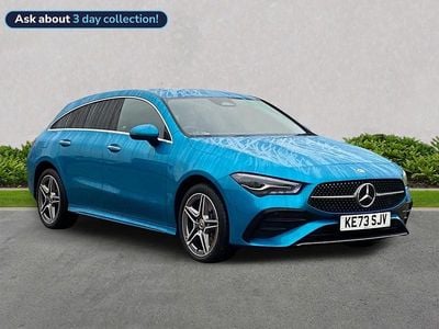 Blue Used 2024 Mercedes CLA250e Shooting Brake Executive Estate | £25,585 (Fair price)