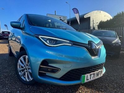 Blue Used 2021 Renault Zoe Iconic Hatchback | £8,790 (Fair price)