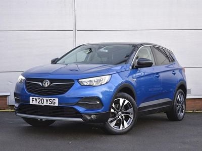 Used Vauxhall Grandland X S 130 HP (95 kW) 2020 Blue SUV