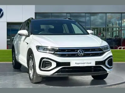 Used VW T-Roc R-line 190 HP (139 kW) 2023 White SUV