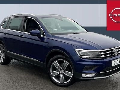 Blue Used 2017 VW Tiguan SEL SUV | £14,445 (Fair price)