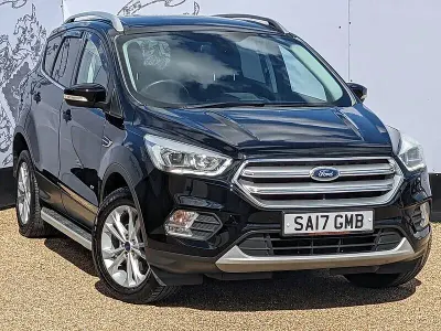 Used Ford Kuga Titanium 182 HP (133 kW) 2017 Black SUV