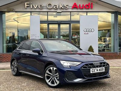 Blue Used 2024 Audi A3 Sportback S-Line Hatchback | £27,990 (Expensive)