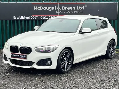 Used BMW 118 M Sport 2017 White Hatchback