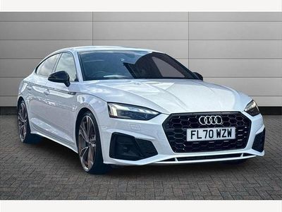 Used Audi A5 Sportback Comfort 190 HP (139 kW) 2020 White Hatchback