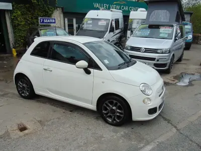 Używany Fiat 500 S 69 KM (50 kW) 2014 Biały Hatchback