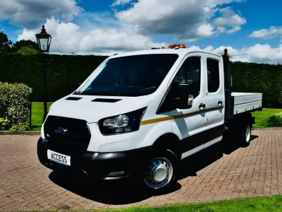 Used Ford Transit 130 HP (95 kW) 2023 White Cabriolet