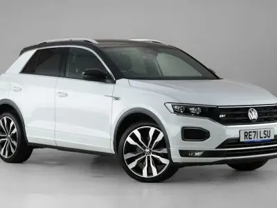 Used VW T-Roc R-line 150 HP (110 kW) 2021 White SUV