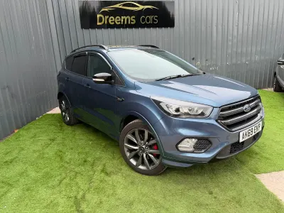 Used Ford Kuga ST-Line 150 HP (110 kW) 2019 Blue SUV