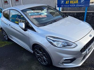 Used Ford Fiesta ST-Line 125 HP (91 kW) 2018 Grey Hatchback