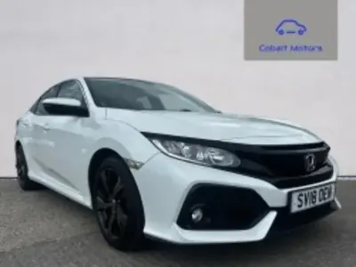 Używany Honda Civic SR 129 KM (94 kW) 2018 Biały Hatchback