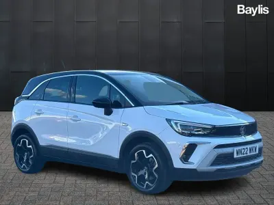 Used Vauxhall Crossland Edition 131 HP (96 kW) 2021 White SUV