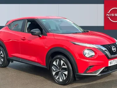 Used Nissan Juke Acenta 114 HP (83 kW) 2023 Red SUV