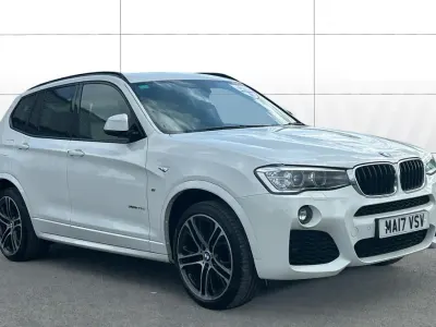 Used BMW X3 M Sport 190 HP (139 kW) 2017 White SUV
