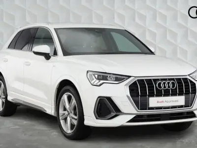 Usado Audi Q3 S-Line 150 CV (110 kW) 2022 Blanco SUV