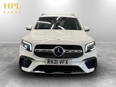 Begagnad Mercedes GLB220 AMG line 190 HK (139 kW) 2021 Vit SUV