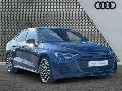 Used Audi S3 Black Edition 328 HP (241 kW) 2024 Blue Sedan