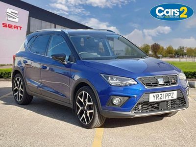 Used Seat Arona FR Sport 108 HP (79 kW) 2021 Blue SUV