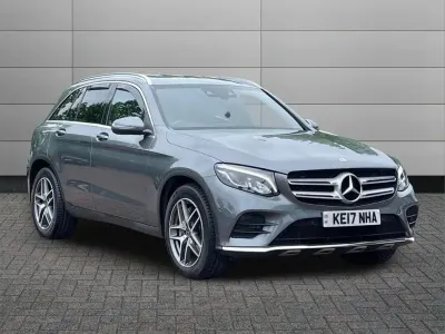 Used Mercedes GLC220 AMG line 168 HP (123 kW) 2017 Grey SUV