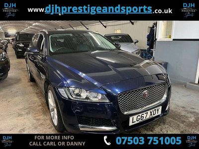 Used Jaguar XF Portfolio 2017 Blue Estate