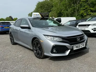 Used Honda Civic SR 126 HP (92 kW) 2019 Silver Hatchback